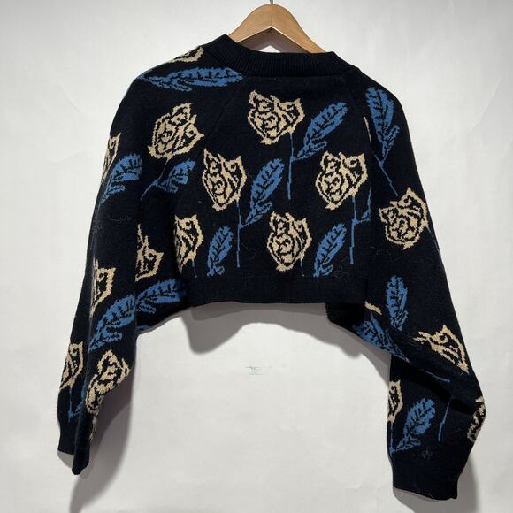 Anthropologie X Maeve Printed Knit Shrug Multicolor One Size NWT - Picture 9 of 10